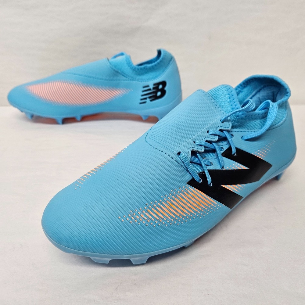 New‎ Balance Furon Dispatch FG V7+ Soccer Cleats SF3FS75 Blue Men's Size 6.5 - Picture 4 of 10